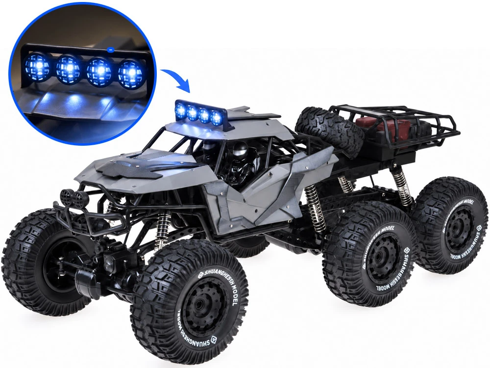 Jokomisiada Remote-controlled off-road vehicle 6x4 drive Rock Crawler UTV Buggy RC0800