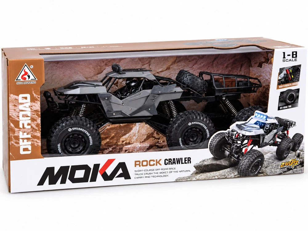 Jokomisiada Remote-controlled off-road vehicle 6x4 drive Rock Crawler UTV Buggy RC0800