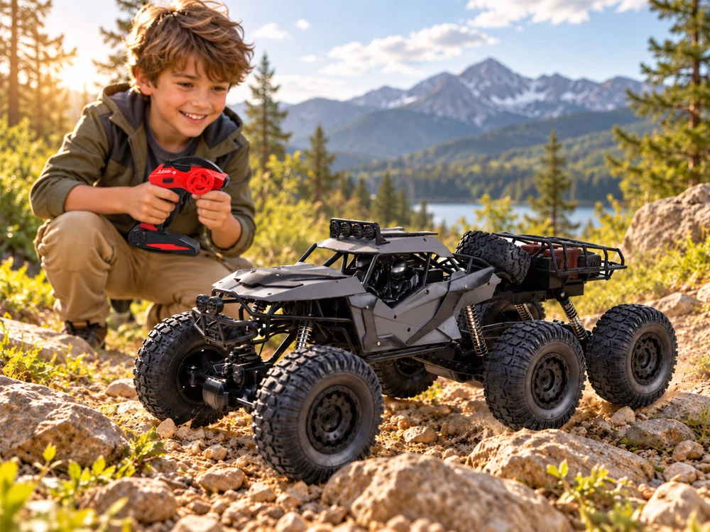 Jokomisiada Remote-controlled off-road vehicle 6x4 drive Rock Crawler UTV Buggy RC0800
