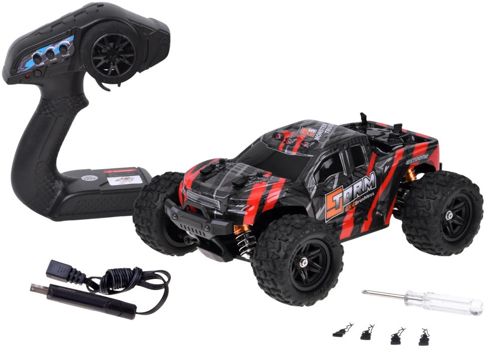 Jokomisiada Remote-Controlled RC Buggy Off-Road Ligting 4x4 Car RC0773