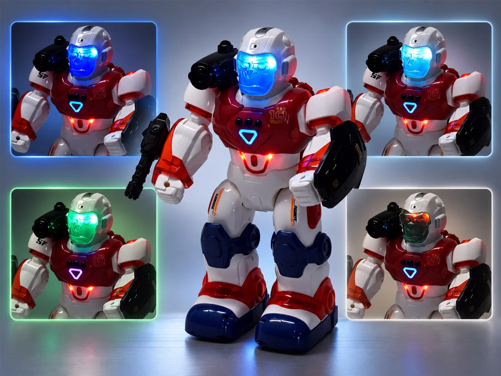 Jokomisiada Remote-controlled robot with remote control and gesture control - water vapor RC0807