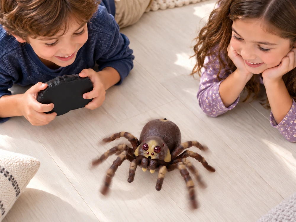 Jokomisiada Remote-controlled TARANTULA spider - steam function RC0784