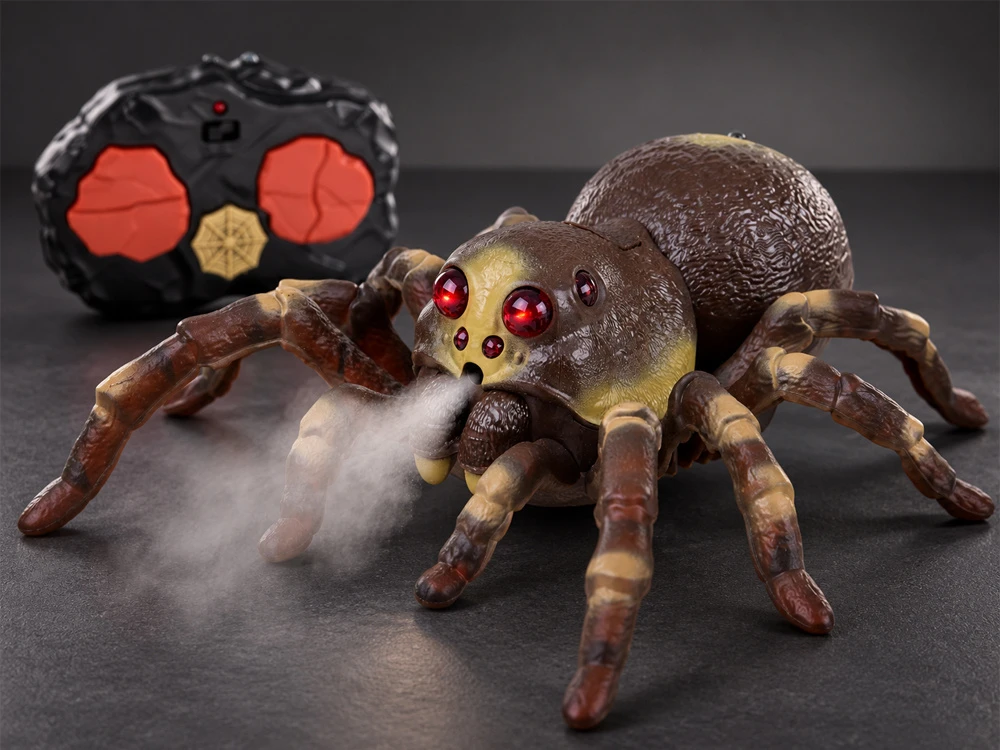 Jokomisiada Remote-controlled TARANTULA spider - steam function RC0784