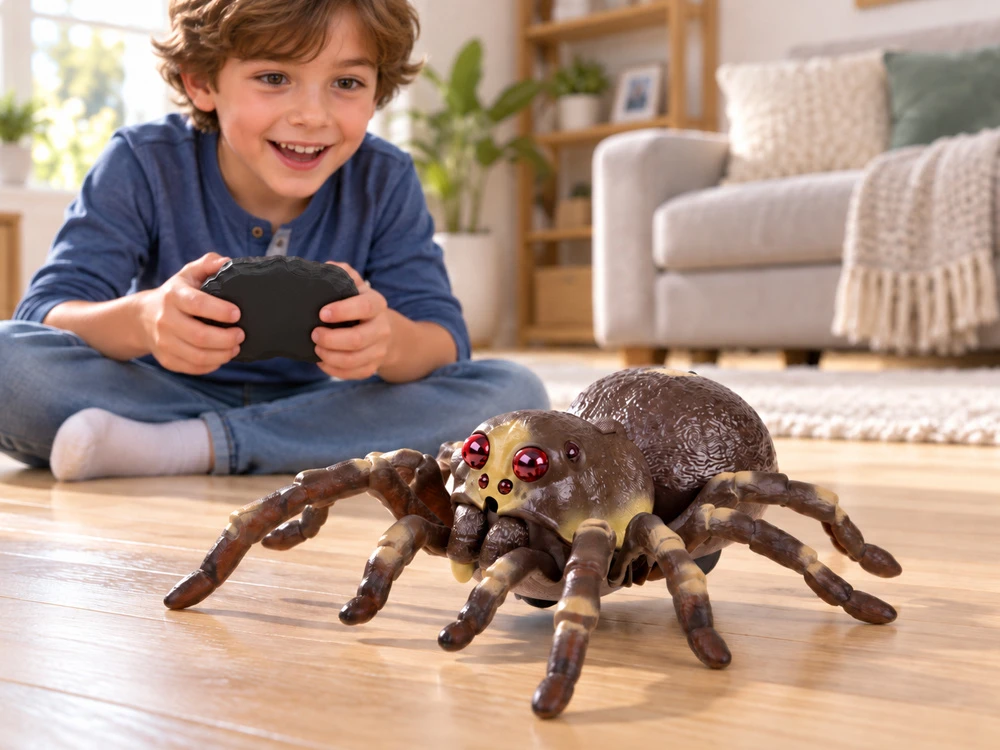 Jokomisiada Remote-controlled TARANTULA spider - steam function RC0784