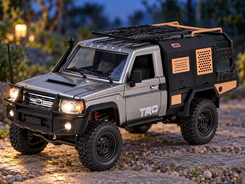 Jokomisiada Remote-Controlled Toyota Land Cruiser Expedition Vehicle 1:12 4×4 RC0765