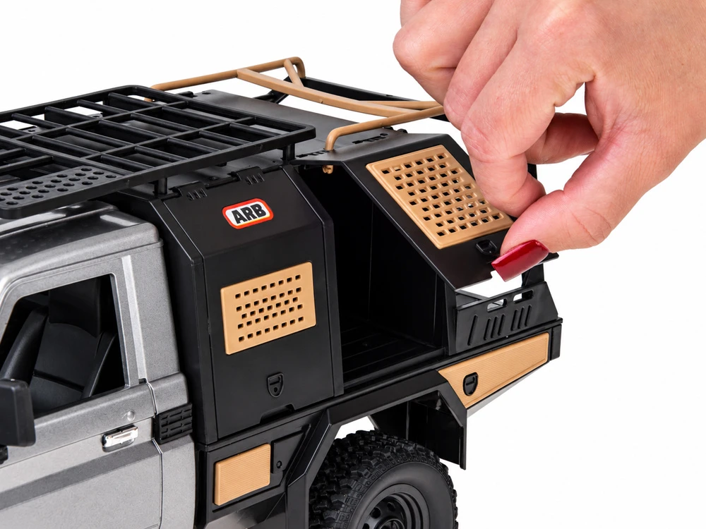 Jokomisiada Remote-Controlled Toyota Land Cruiser Expedition Vehicle 1:12 4×4 RC0765