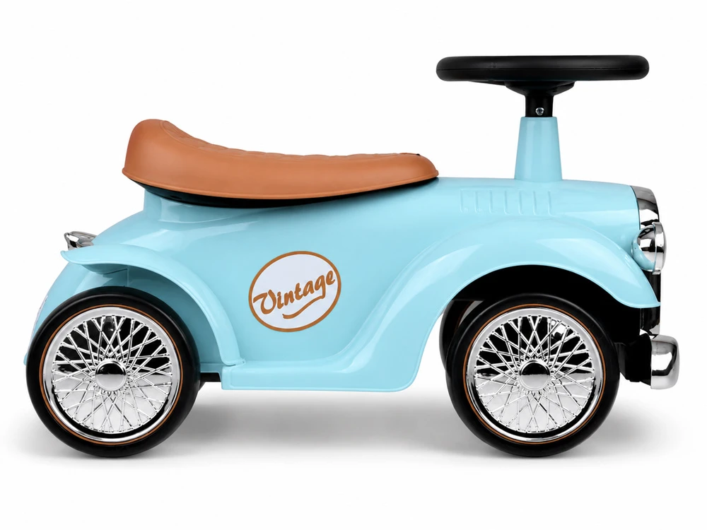 Jokomisiada Ride-on Car Retro Classic Vehicle for Children ZA6172