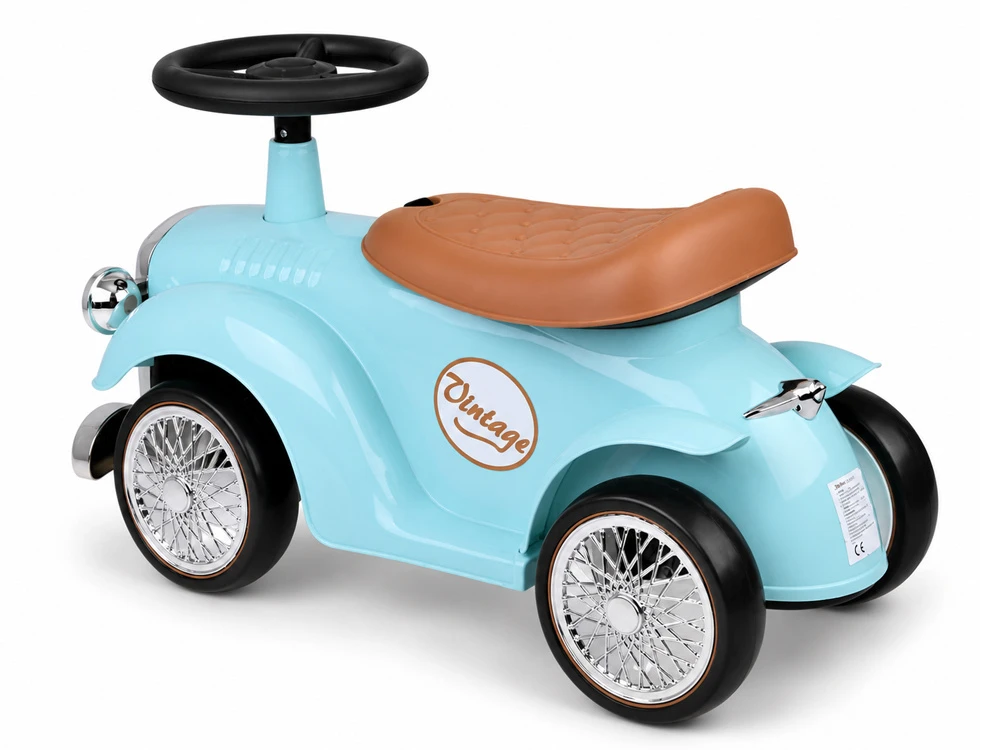 Jokomisiada Ride-on Car Retro Classic Vehicle for Children ZA6172
