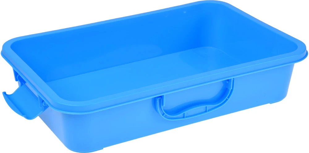 Jokomisiada Sandbox 2 in 1 Dynamic sand, molds and box 18 pieces ZA6293