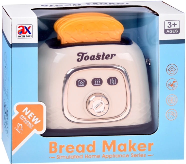 Jokomisiada SERIES: Small household appliances for children TOASTER - pop-up bread! ZA6204