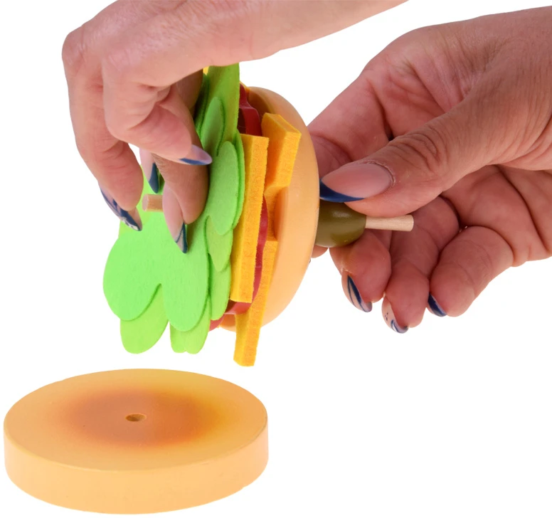 Jokomisiada Medinių ir veltinio 3D sumuštinių gaminimo rinkinys, 27 dalys ZA6248