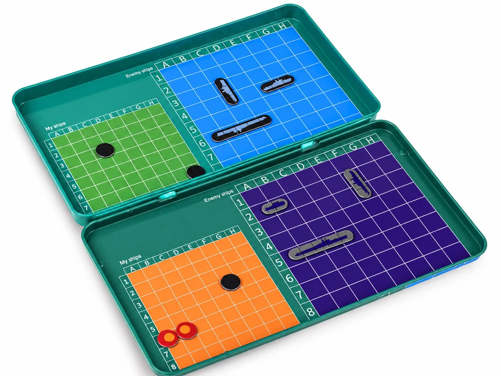 Jokomisiada Ship Game - Magnetic, Strategic, for Competitors, on a Journey GR0862