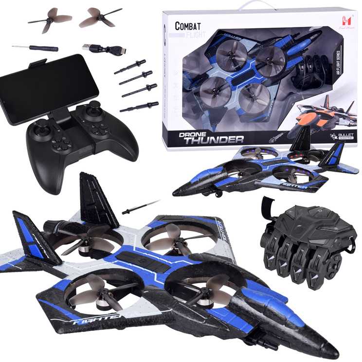 Jokomisiada Shooting Drone Combat - Remote Control Glove and RC0750 Remote