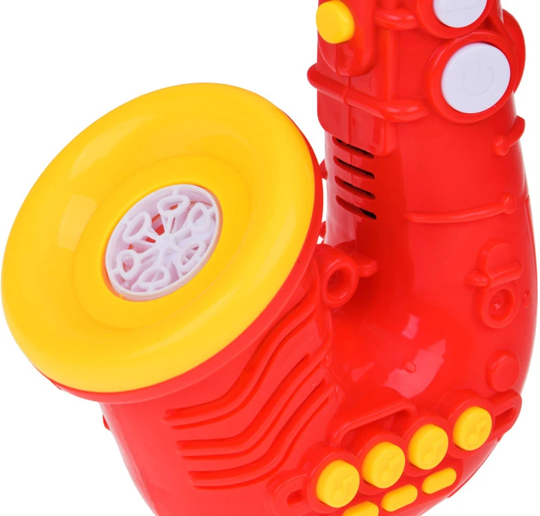 Jokomisiada Soap bubbles - SAXOPHONE bubble machine Sound + light ZA6154 CZ