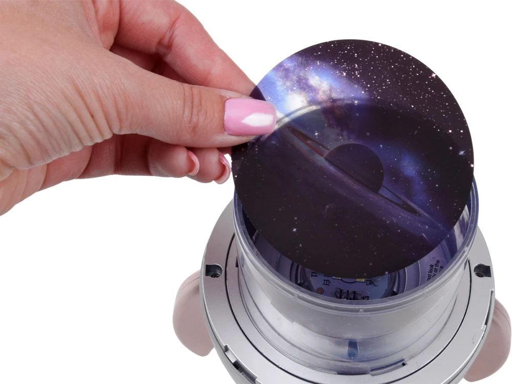 Jokomisiada Star Projektorius Space Rocket Night Light Bluetooth ZA6314