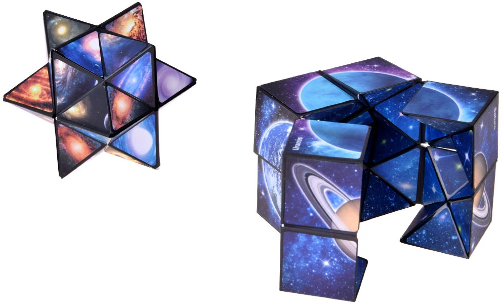 Dėlionė Jokomisiada Star Sky 2-in-1 Transforming Magic Cube and Star Puzzle ZA6312