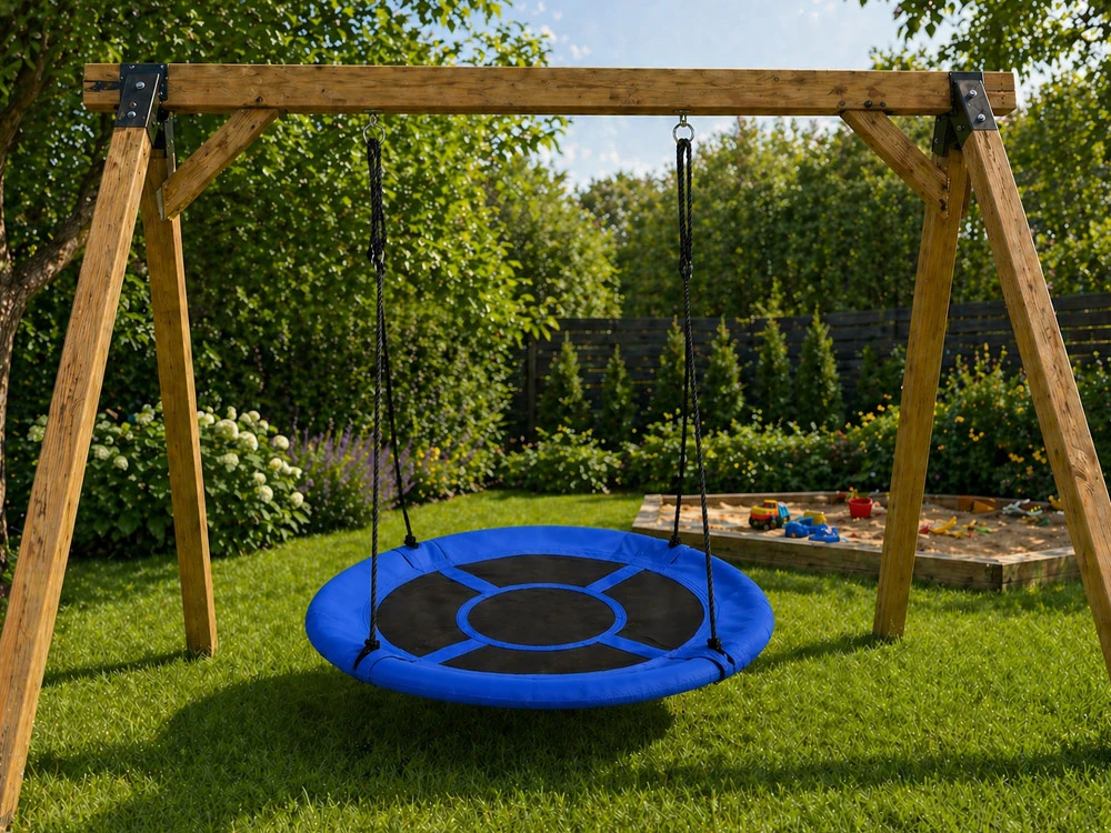 Jokomisiada Stork's Nest Swing ROUND diameter 100cm - max load 150kg SP0877