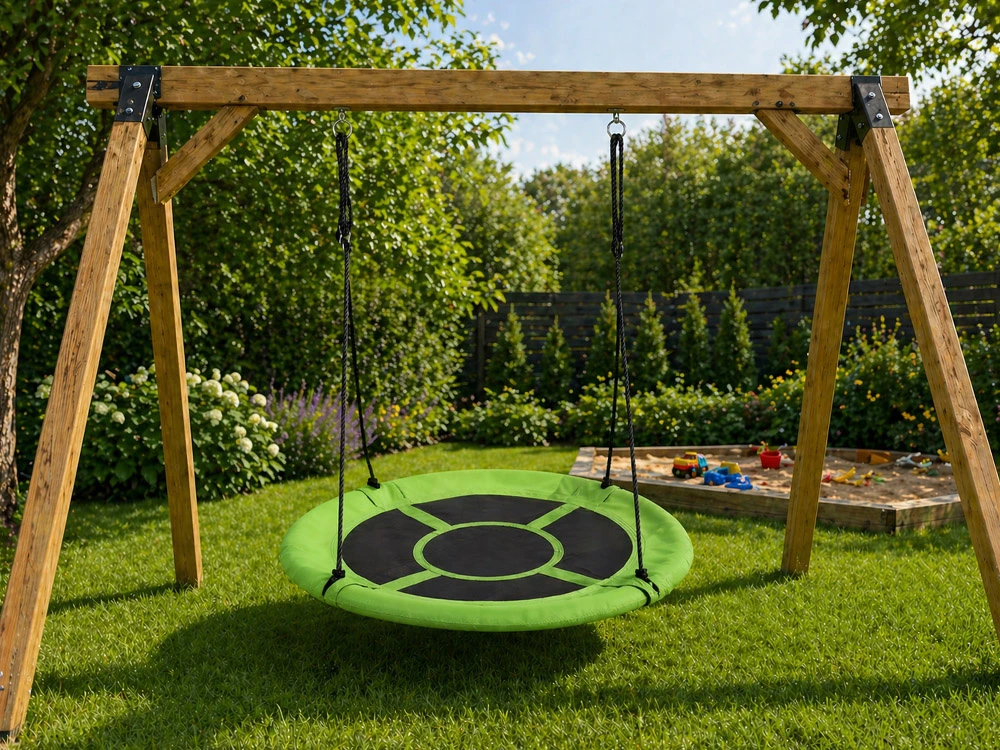 Jokomisiada Stork's Nest Swing ROUND diameter 100cm - max load 150kg SP0877