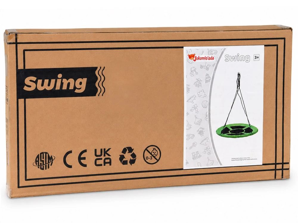 Jokomisiada Stork's Nest Swing ROUND diameter 100cm - max load 150kg SP0877