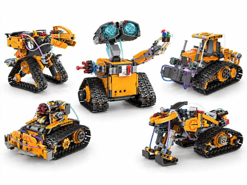 Jokomisiada Technical blocks 5 in 1 SPACE MACHINES PRO remote-controlled ZA6369
