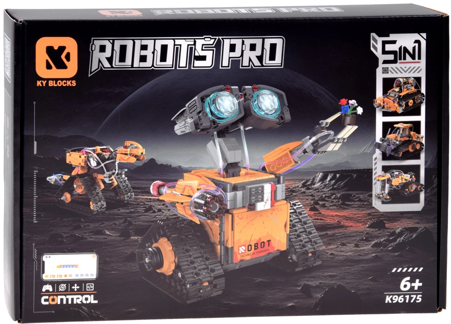Jokomisiada Technical blocks 5 in 1 SPACE MACHINES PRO remote-controlled ZA6369