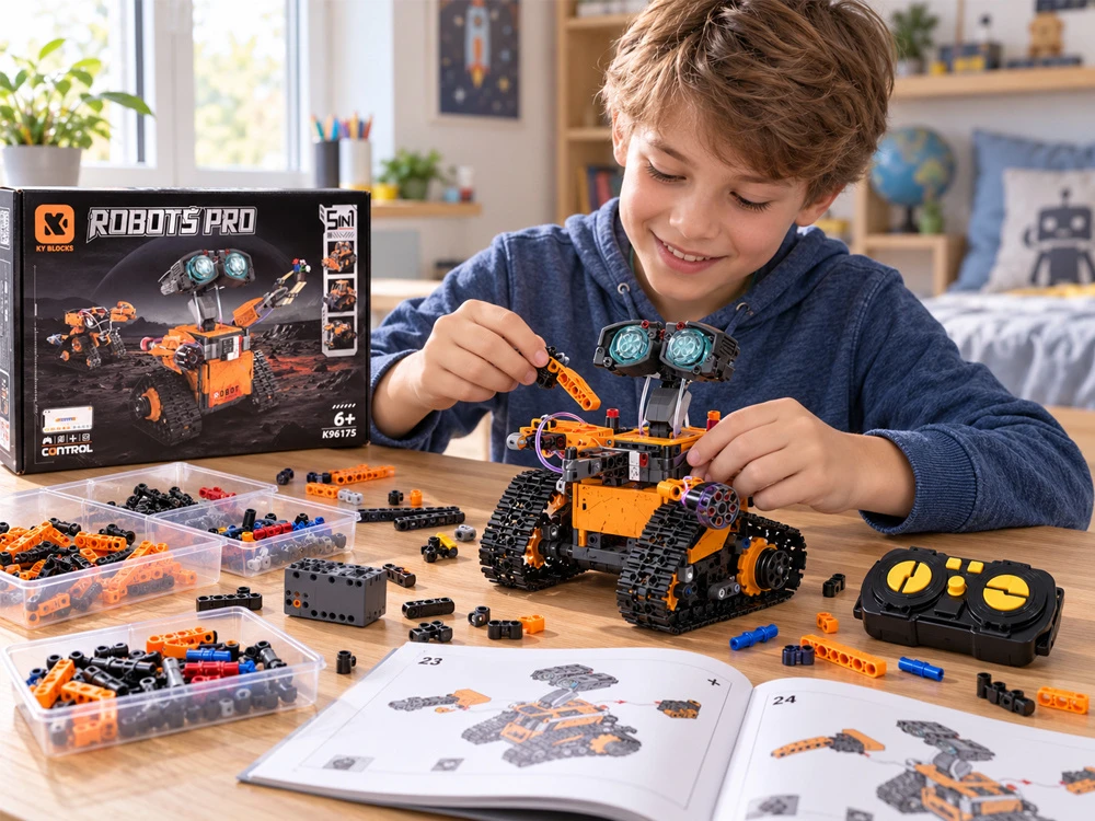 Jokomisiada Technical blocks 5 in 1 SPACE MACHINES PRO remote-controlled ZA6369