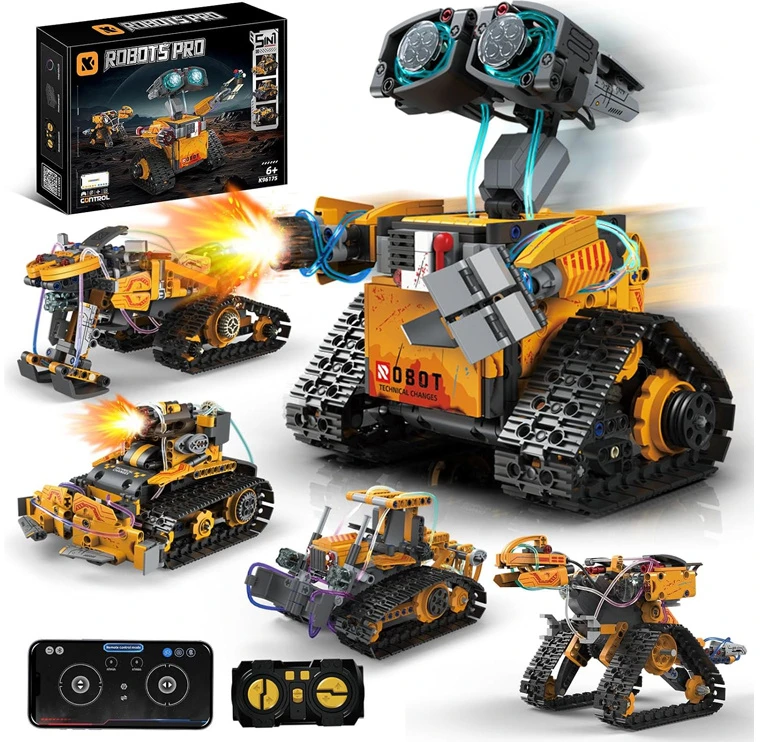 Jokomisiada Technical blocks 5 in 1 SPACE MACHINES PRO remote-controlled ZA6369
