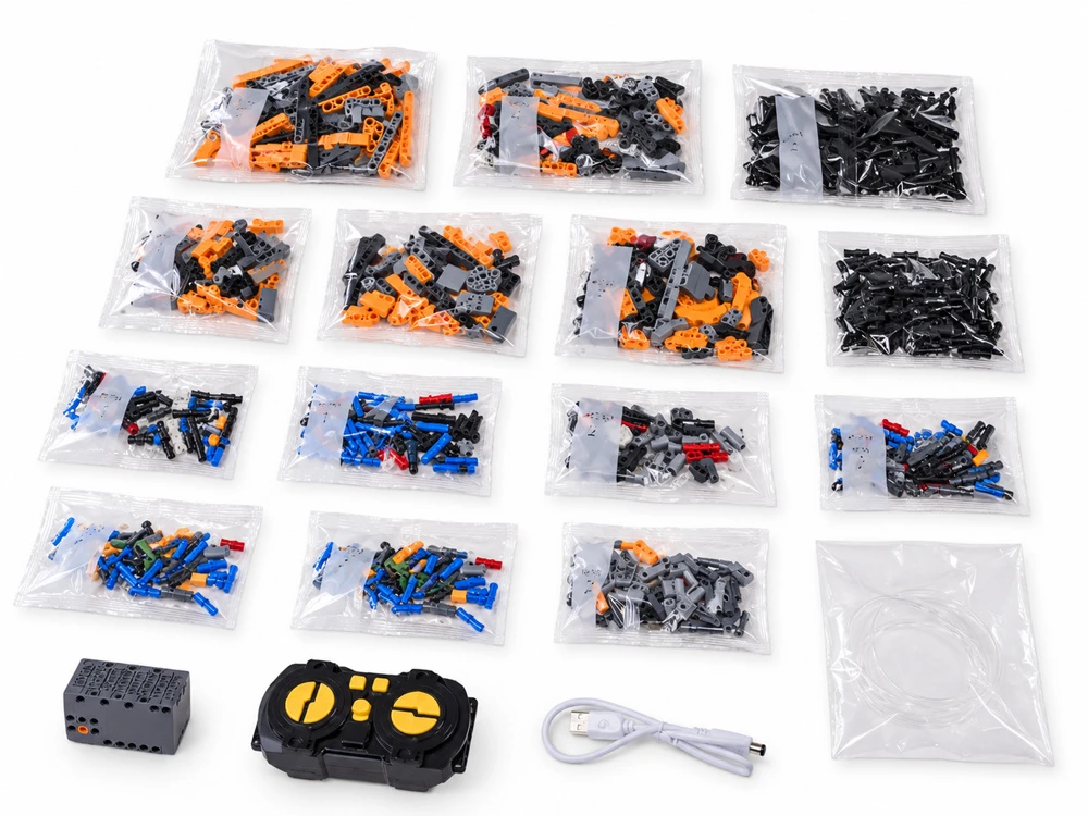 Jokomisiada Technical blocks 5 in 1 SPACE MACHINES PRO remote-controlled ZA6369