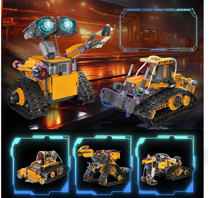 Jokomisiada Technical blocks 5 in 1 SPACE MACHINES PRO remote-controlled ZA6369