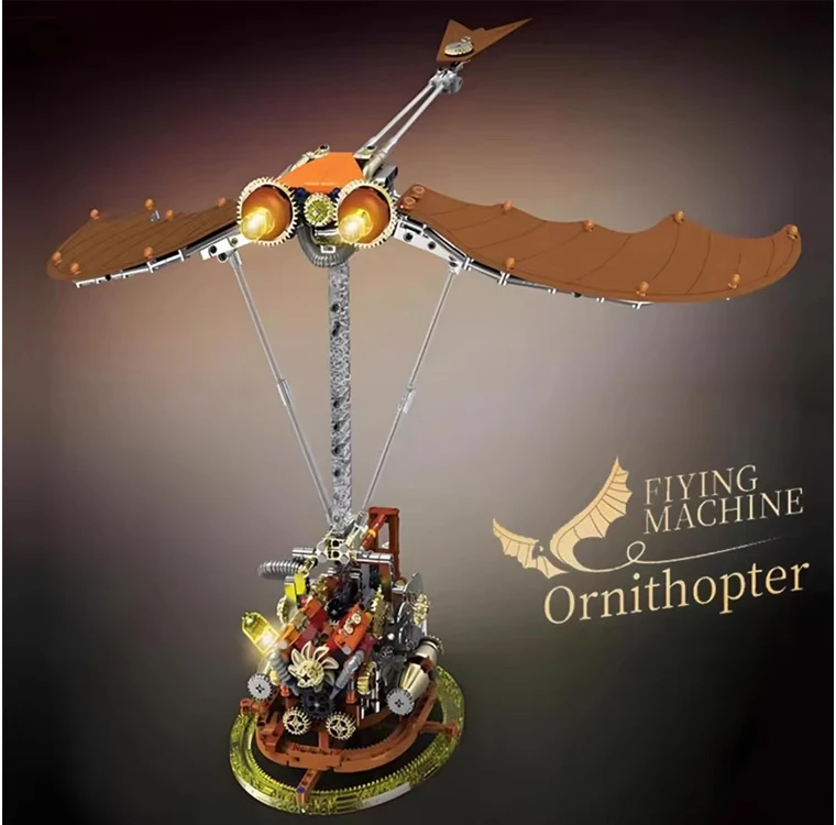 Jokomisiada Konstruktorius skraidantis akumuliatorinis ORNITHOPTER 760 vnt. ZA6367