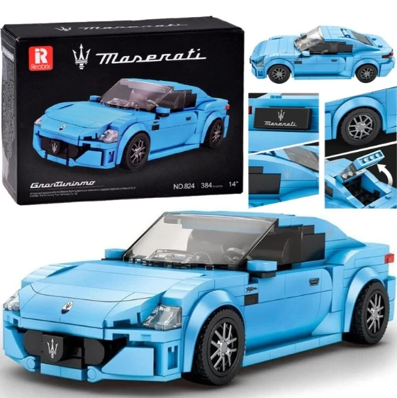 Jokomisiada Techniniai blokai Licencijuota Maserati Gran Turismo 384-ele ZA5793