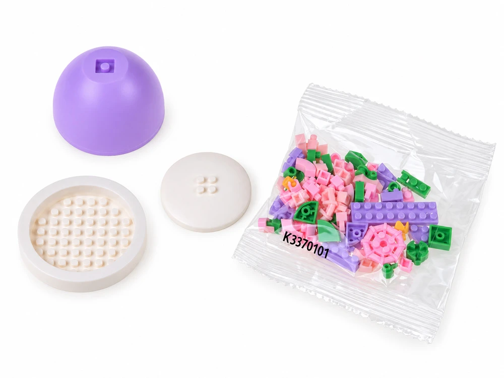 Jokomisiada Technical blocks Series: Flowers in a mini pot CARNATION 88pcs ZA6289 C