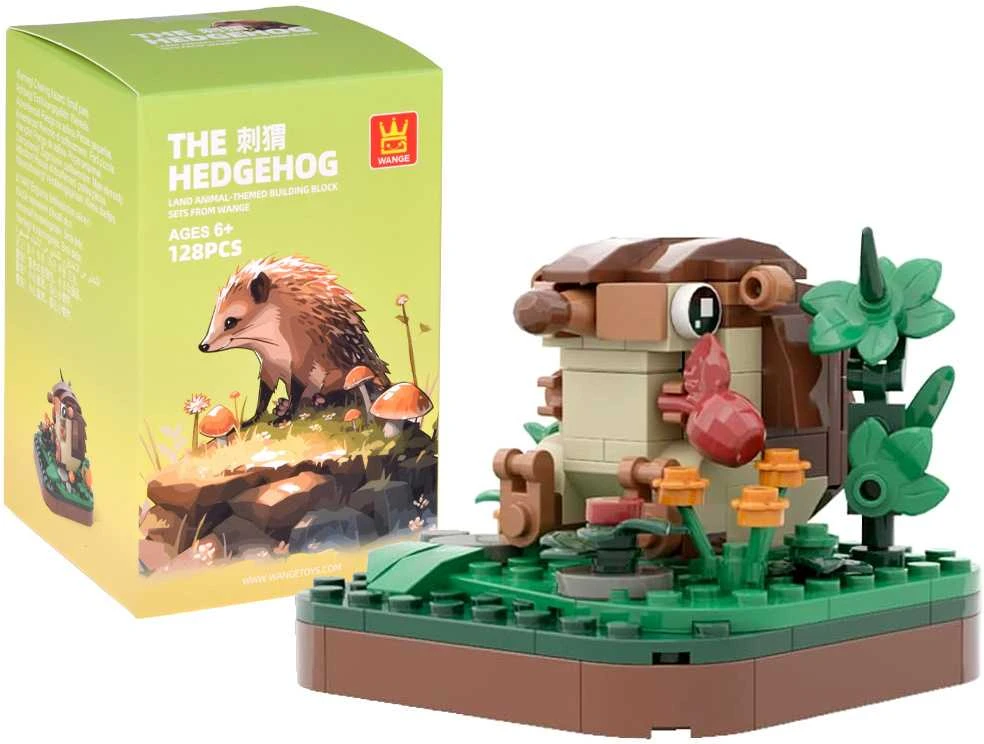 Jokomisiada Technical blocks Series: Wild land animals - over 100 pieces ZA5852