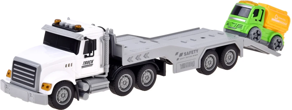 Jokomisiada Tow truck Helicopter Dump truck Concrete mixer VEHICLE SET + road accessories ZA6597