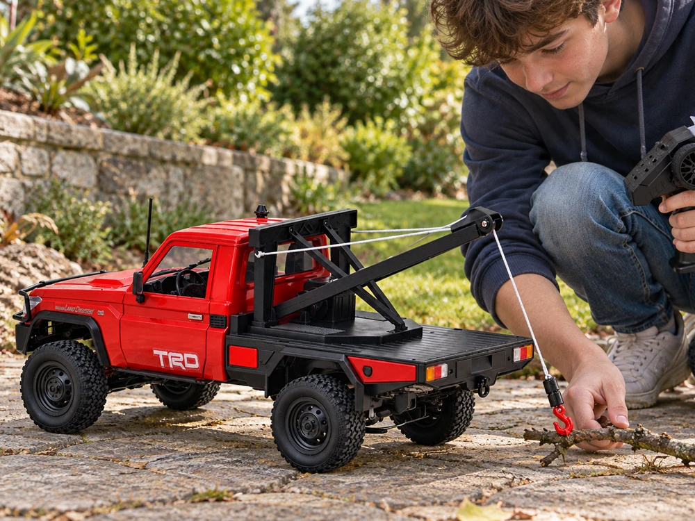 Jokomisiada Toyota Land Cruiser 1:12 4×4 Remote Control Car with Winch RC0766