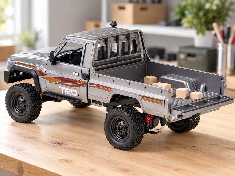 Jokomisiada Toyota Land Cruiser Pickup 4×4 Remote Control Car 1:12 Scale RC0764