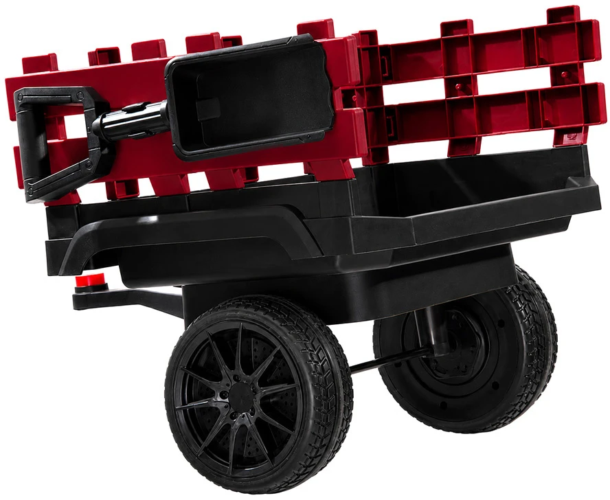 Jokomisiada Tractor for a battery for children + trailer PA0240