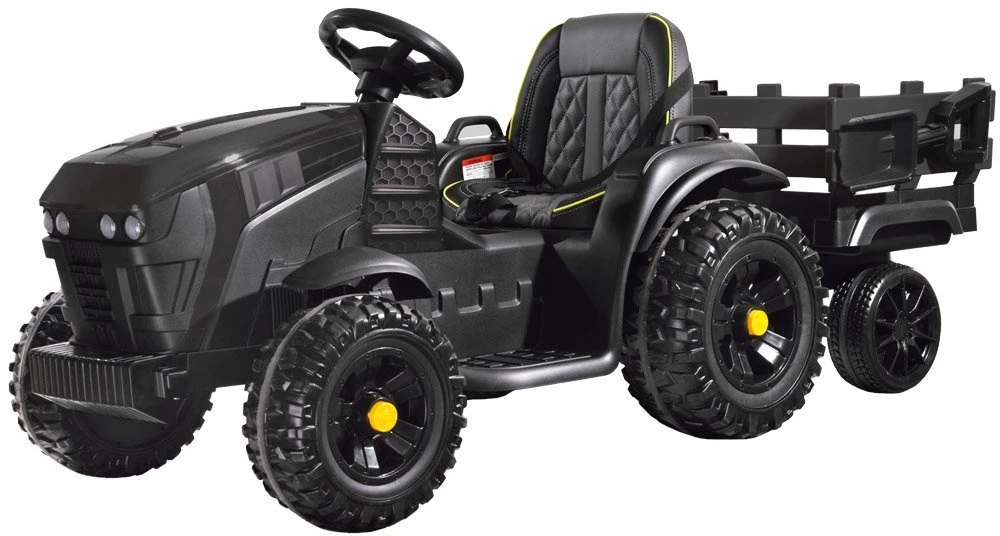 Jokomisiada Tractor for a battery for children + trailer PA0240