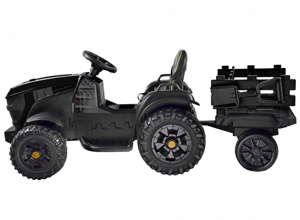 Jokomisiada Tractor for a battery for children + trailer PA0240