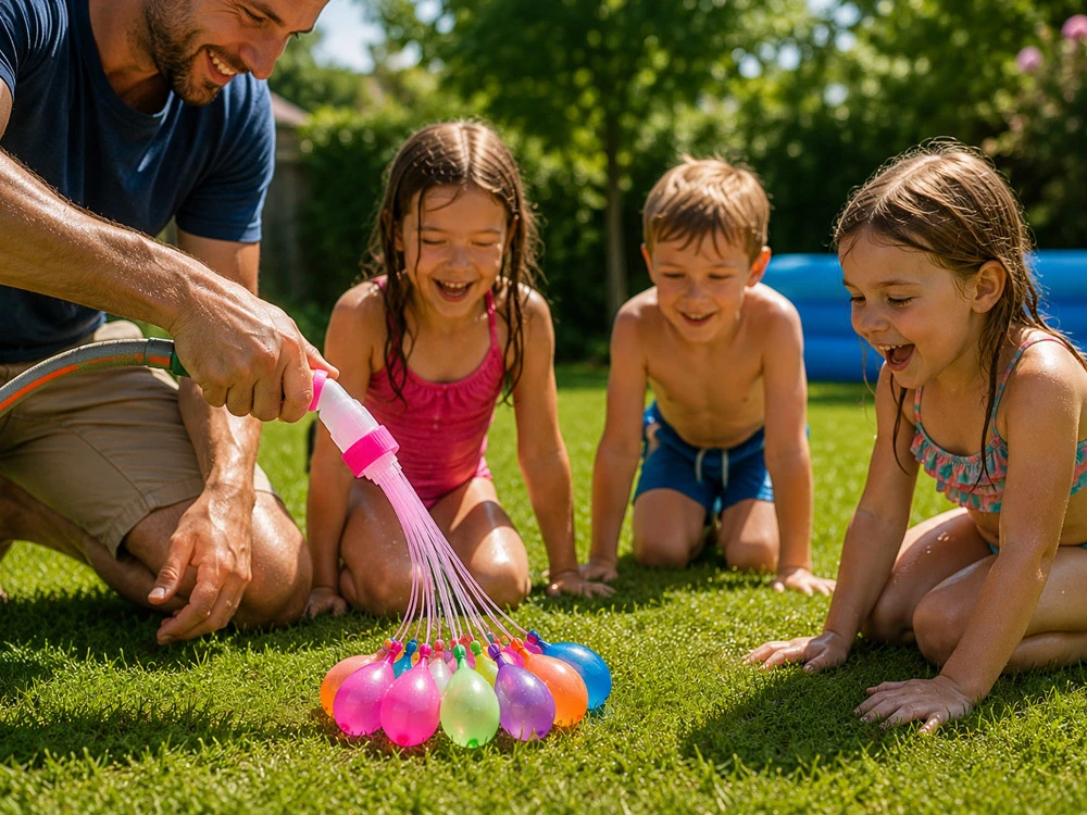 Jokomisiada Vanduo Balloons - Fill 74 in 60 seconds with a hose! Vanduo Bombs ZA6161