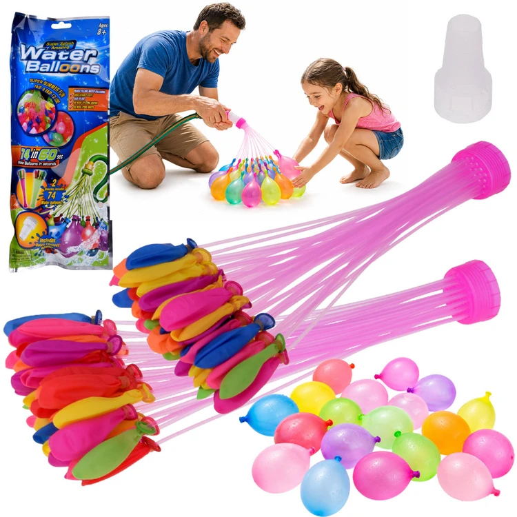 Jokomisiada Vanduo Balloons - Fill 74 in 60 seconds with a hose! Vanduo Bombs ZA6161