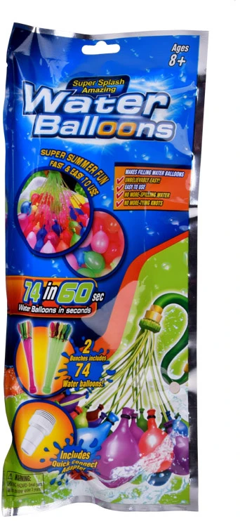Jokomisiada Vanduo Balloons - Fill 74 in 60 seconds with a hose! Vanduo Bombs ZA6161