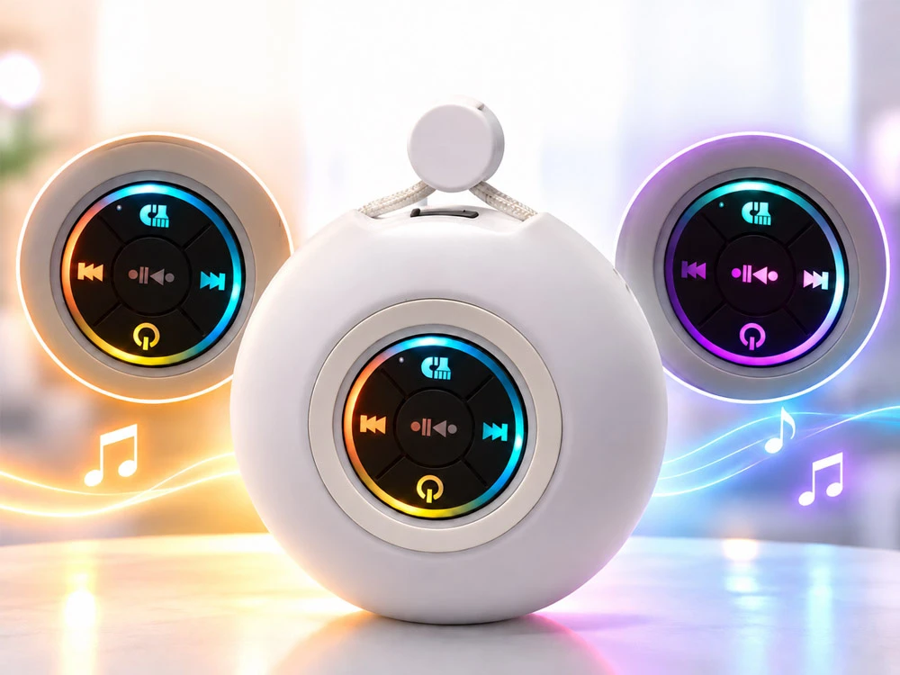 Jokomisiada Wireless, hanging, portable, illuminated Bluetooth garsiakalbis IN0195