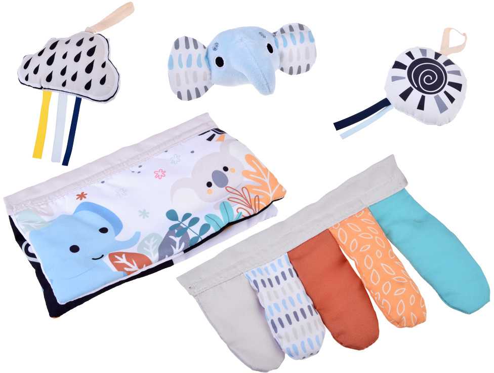 Jokomisiada Wooden Baby Gym Educational Play Mat for Infants ZA5882
