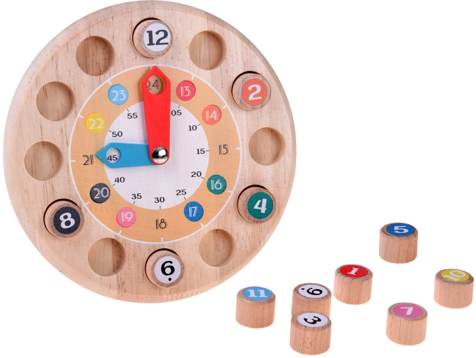 Jokomisiada Medinis lavinamasis LAIKRODIS 2 viename matematikos užduotys – MATHEMATICS ZA6240