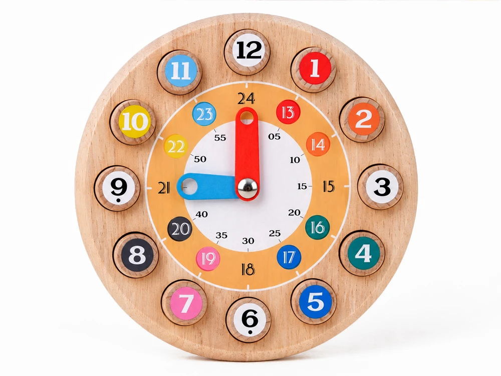 Jokomisiada Medinis lavinamasis LAIKRODIS 2 viename matematikos užduotys – MATHEMATICS ZA6240