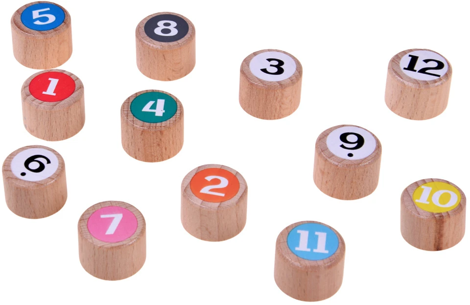 Jokomisiada Medinis lavinamasis LAIKRODIS 2 viename matematikos užduotys – MATHEMATICS ZA6240