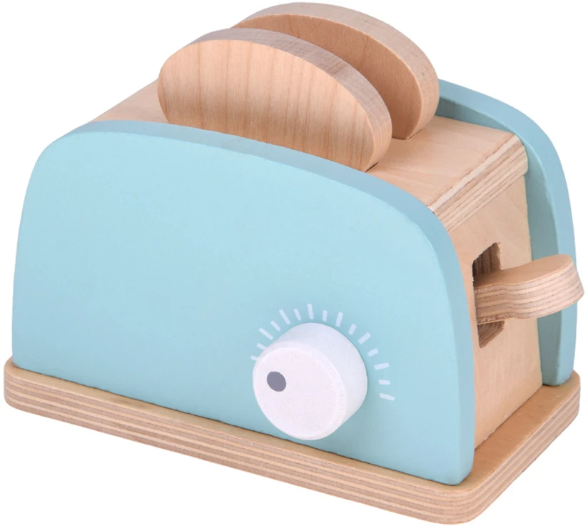 Jokomisiada Wooden set - toaster, kavos virimo aparatas, mixer + accessories Small household appliances ZA5929