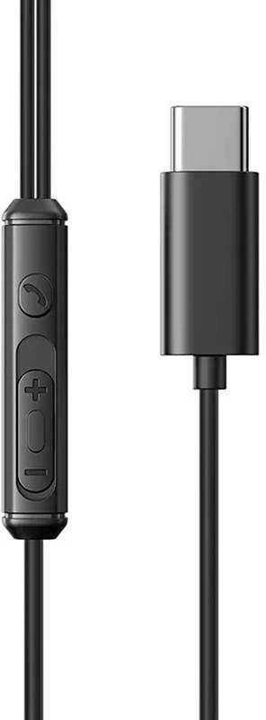 Ausinės Joyroom JR-EC07 USB-C juodos
