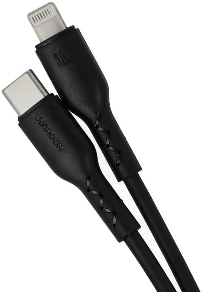 Joyroom Flash-Charge Series SA26-CL3 USB-C / Lightning kabelis 30W 1m - juodas